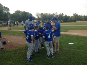 Tom Cannavo in Buffalo coaching 8-9 year olds